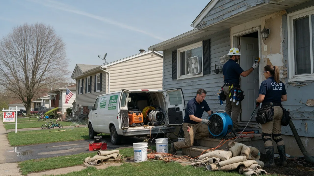 Flood Cleanup in Flanders, NJ near me