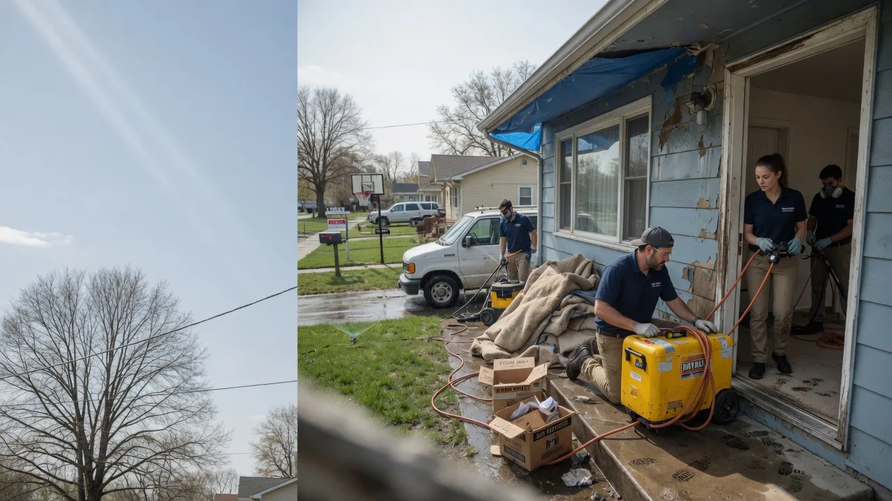 Basement Flood Cleanup in Flanders, NJ near me